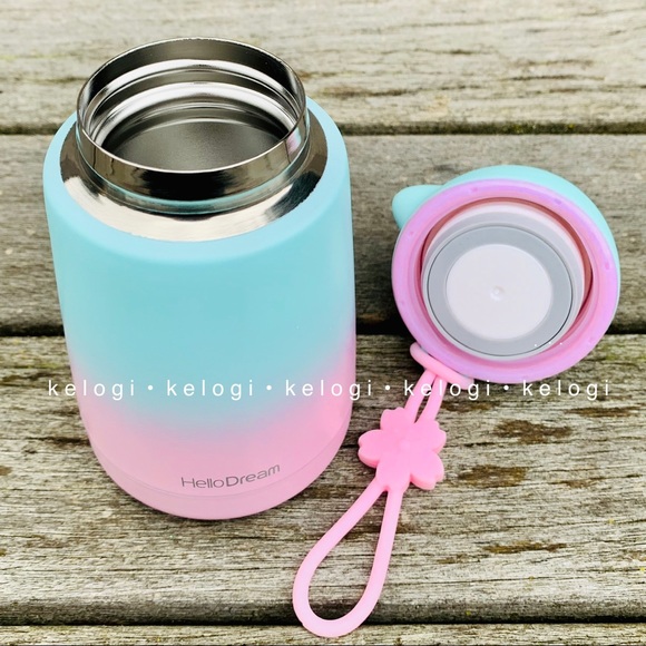 💫LAST💫Ombre Kitty Blue & Pink Insulated Tumbler - Picture 4 of 7
